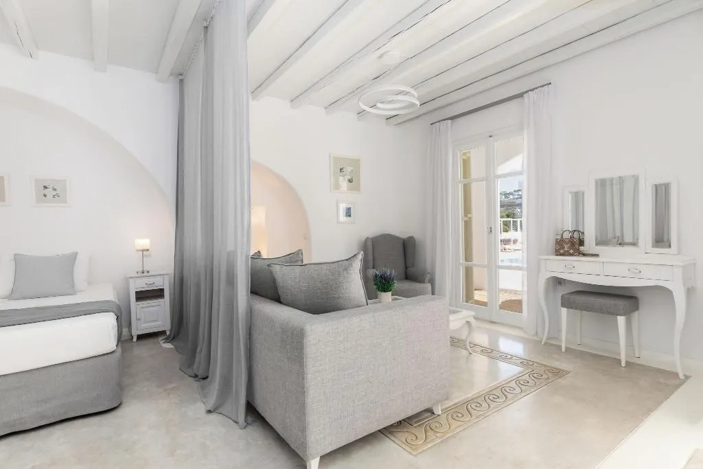 JUNIOR SUITE WITH DOUBLE BED Room, Corfos Hotel, Mykonos