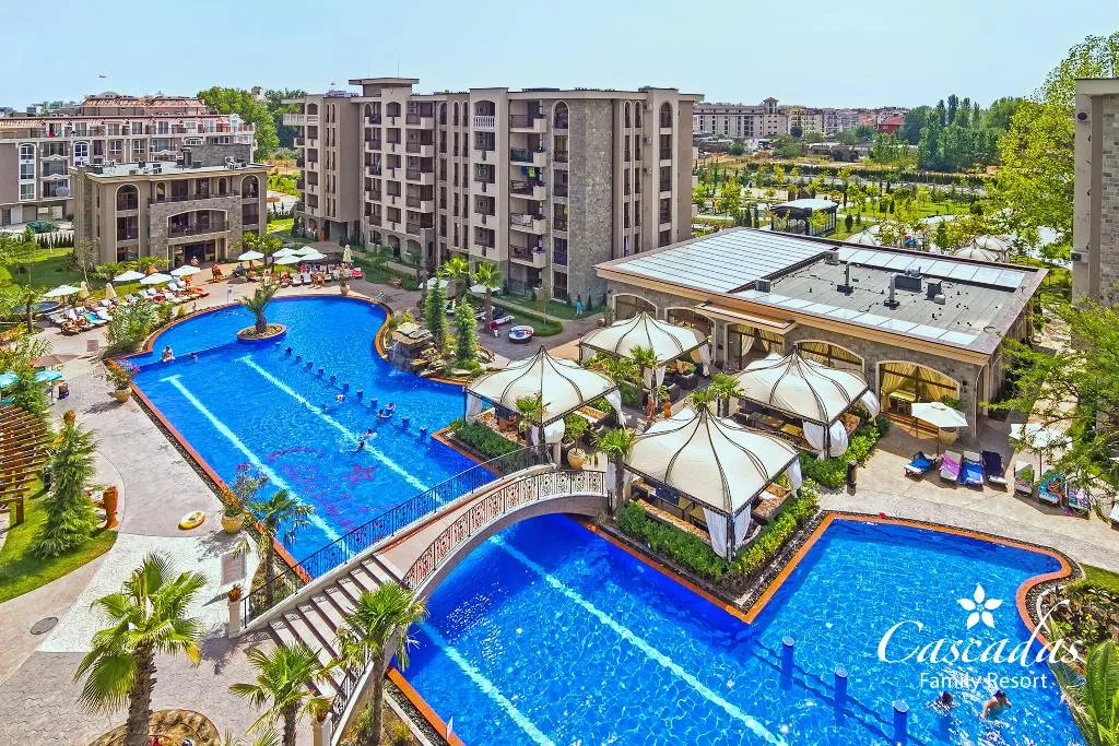 Pool, Cascadas Family Resort, Bourgas