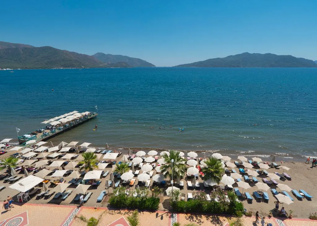 Beach, Marmaris Beach Hotel, Dalaman