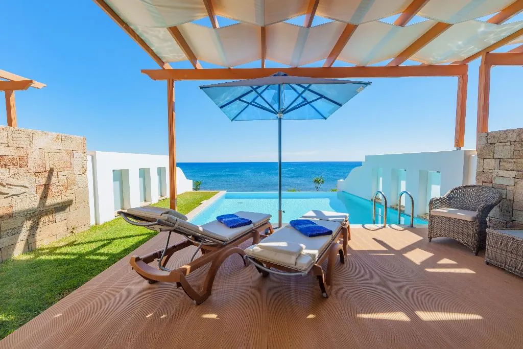 JUNIOR SUITE BEACH FRONT Room, Atrium Prestige Thalasso Spa Resort & Villas, Rhodes