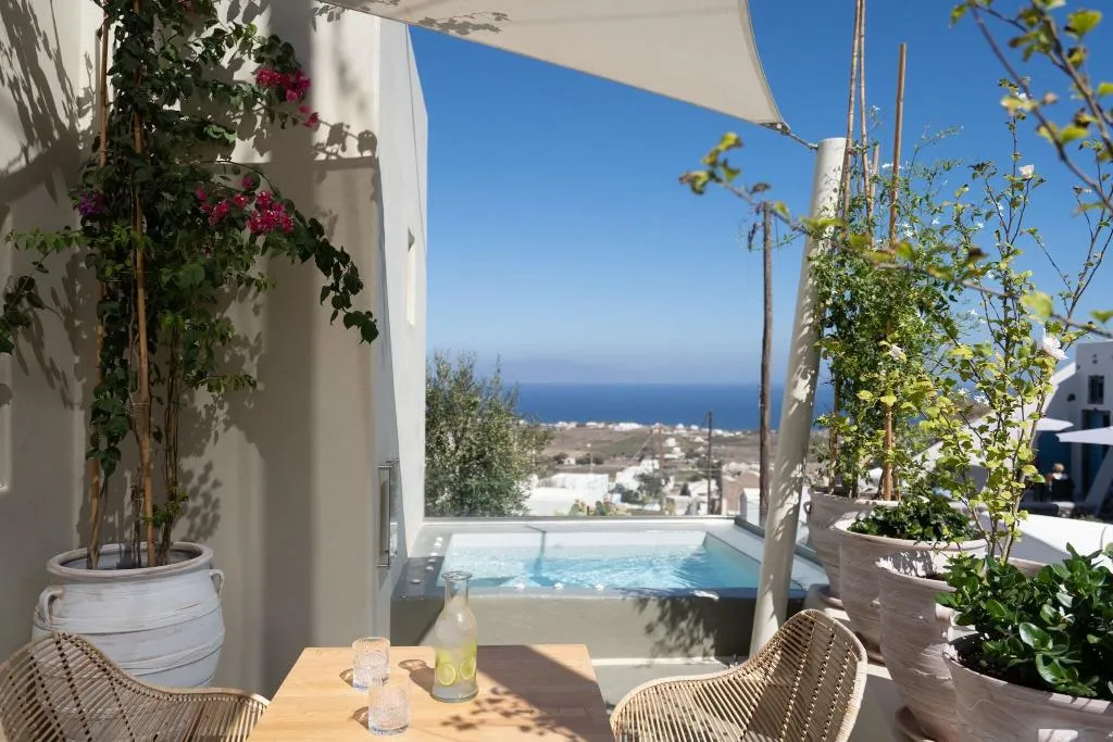 Terrace, Edem Luxury Hotel, Santorini