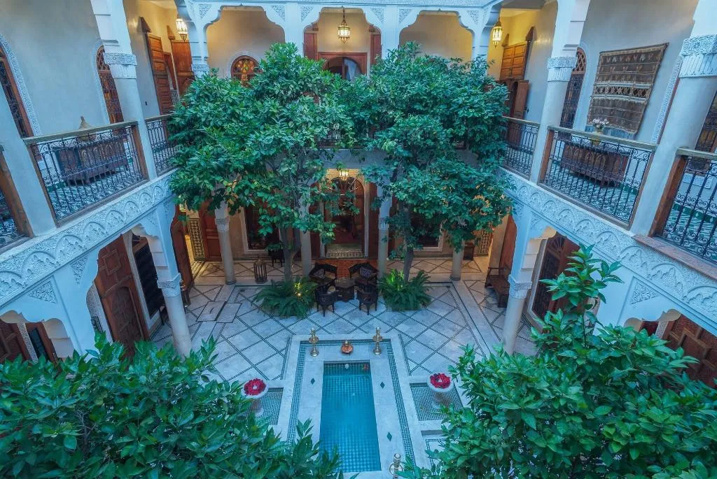 Terrace, Riad Laurence Olivier, Marrakech