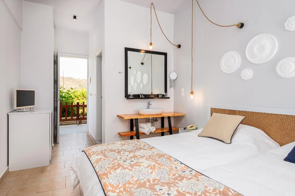 DOUBLE GARDEN VIEW Room, Mrs Chryssana Beach Hotel Crete By GHH, Crete