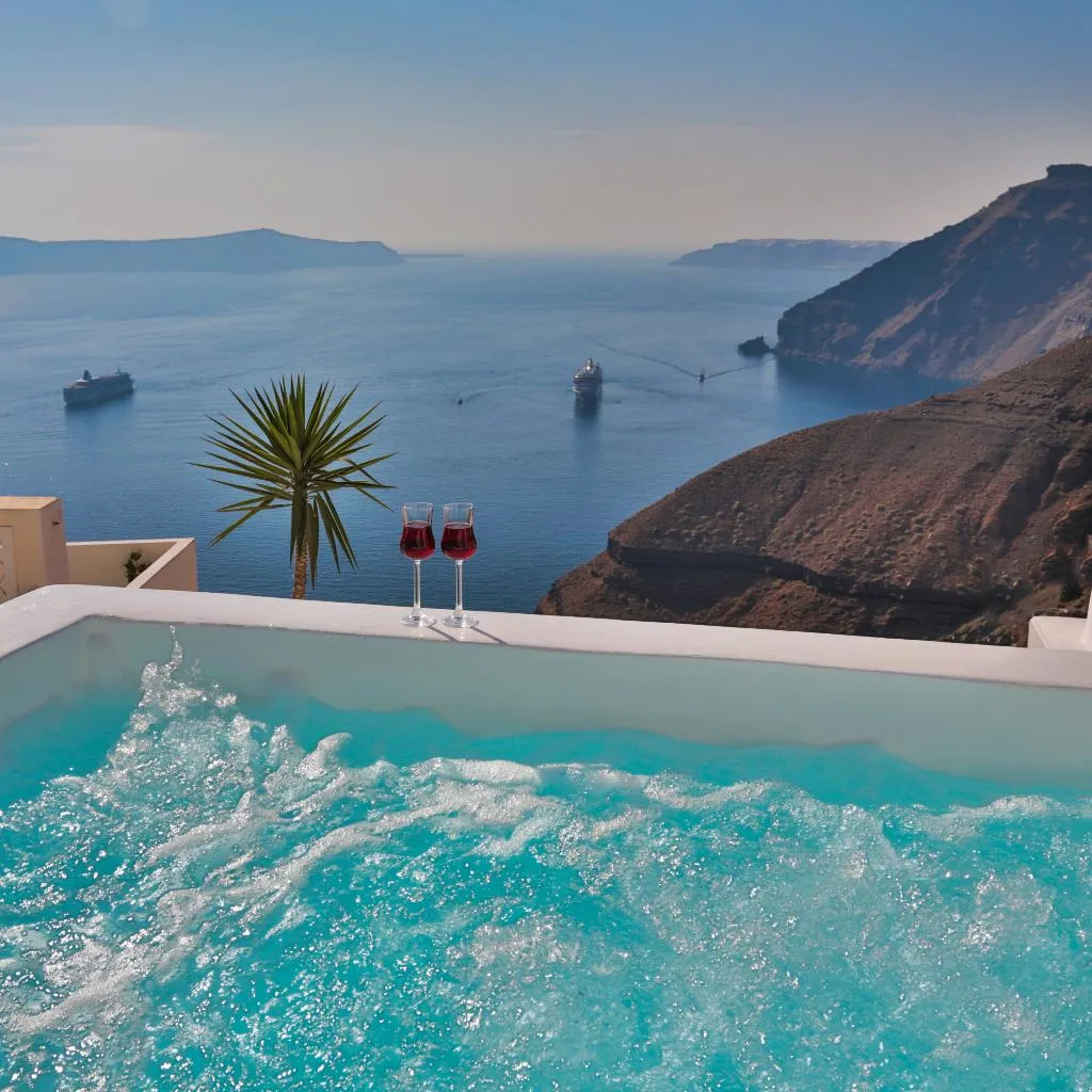 General view, Trieris Villas & Suites, Santorini