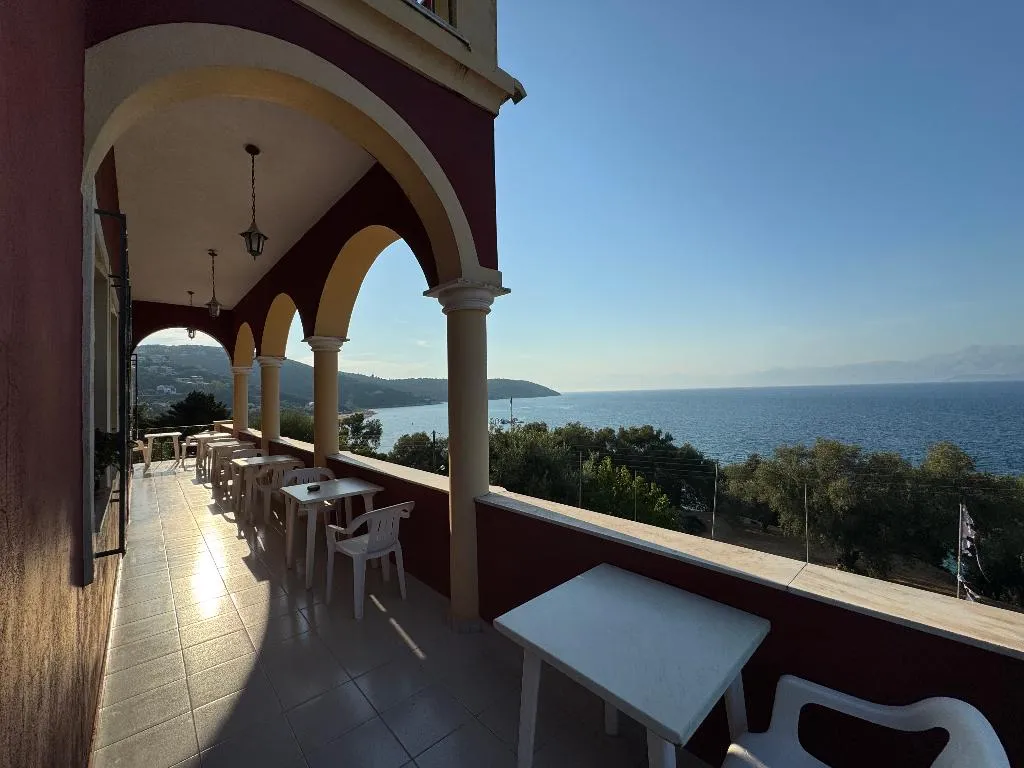 Terrace, Apraos Bay, Corfu