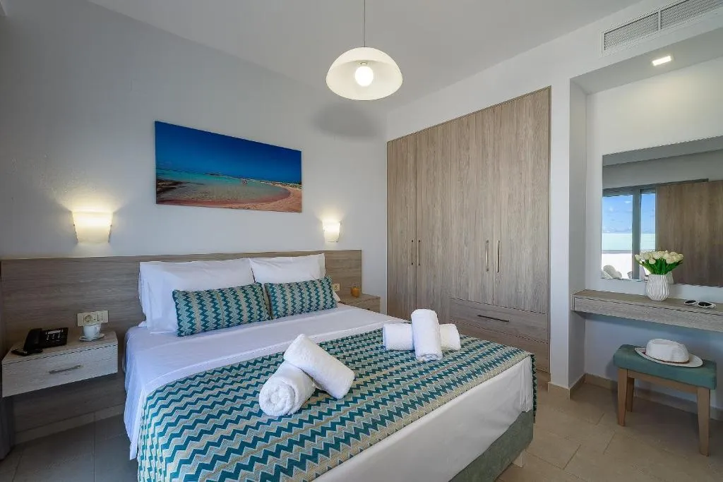 APARTMENT DELUXE SEA VIEW Room, Sunset Elafonisi Apartments, Crete