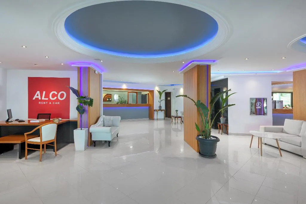 Lobby, Oceanis Park Hotel, Rhodes