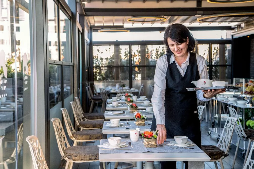 Restaurant, Monti Palace Hotel, Rome