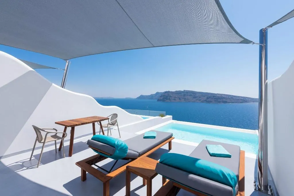 Room, Maregio Suites, Santorini