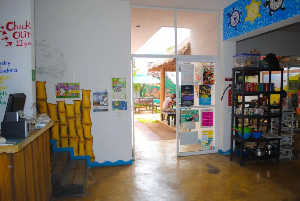 Lobby, Hostal Vive La Vida, Playa Del Carmen