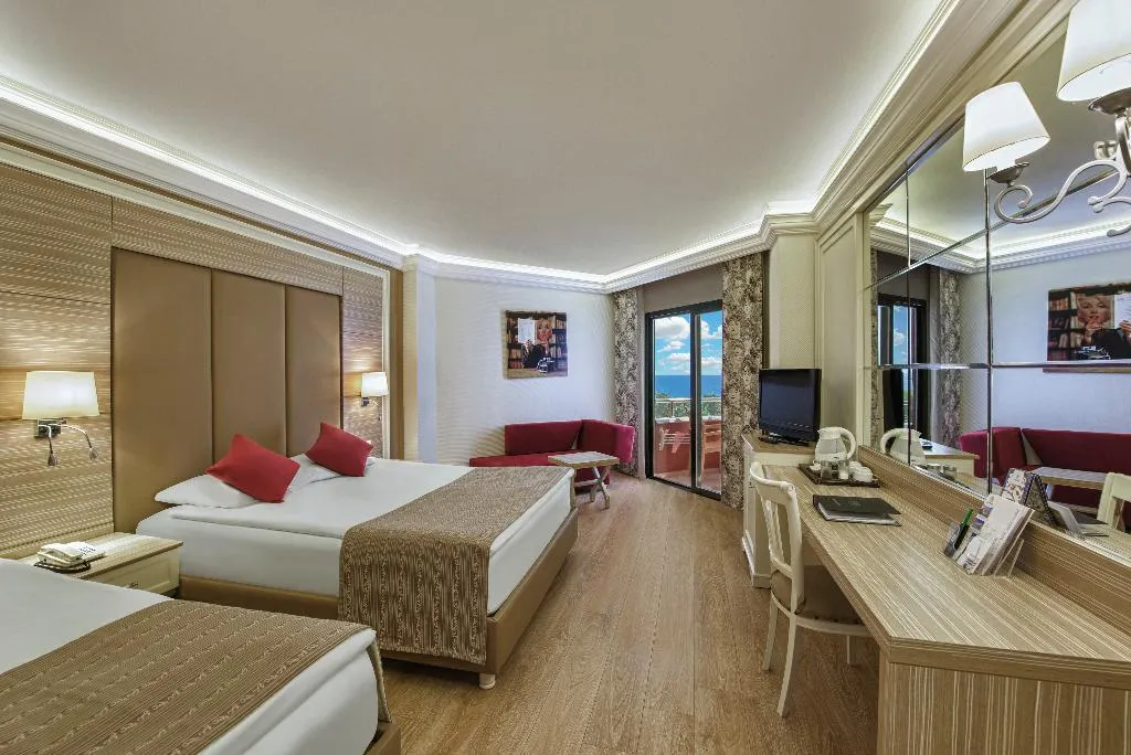 DOUBLE SINGLE USE LAND VIEW Room, Delphin Deluxe Resort, Antalya