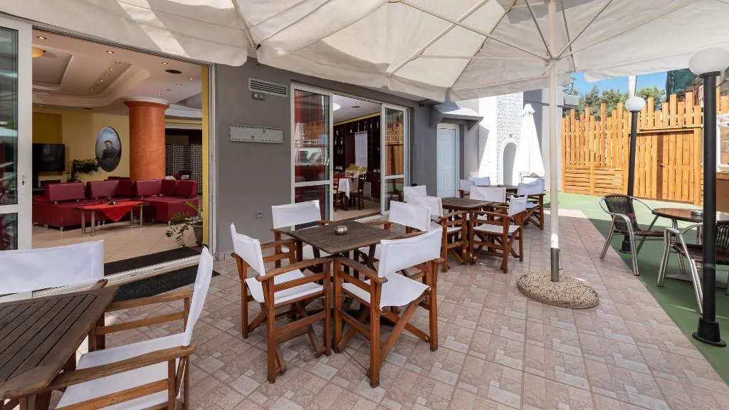 Terrace, Marin Congo Hotel, Rhodes