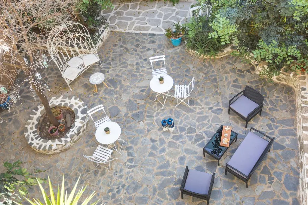Terrace, Galini Mare, Crete