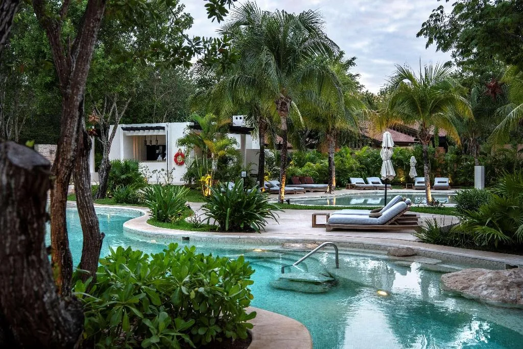 Pool, Banyan Tree Mayakoba, Cancun Area