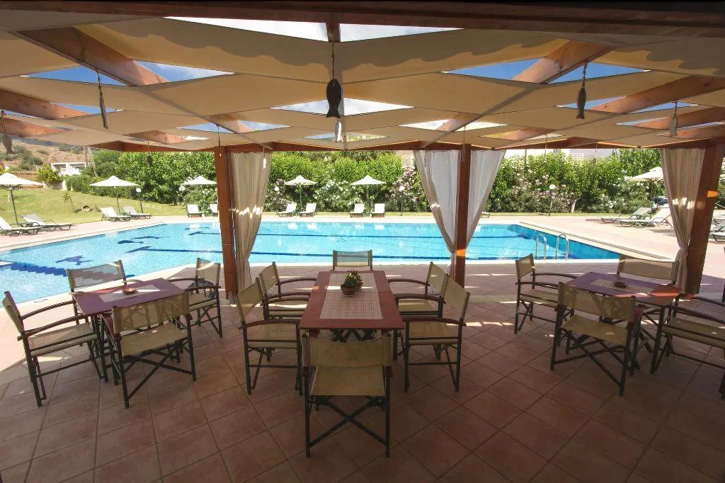 Terrace, Peli Hotel, Crete