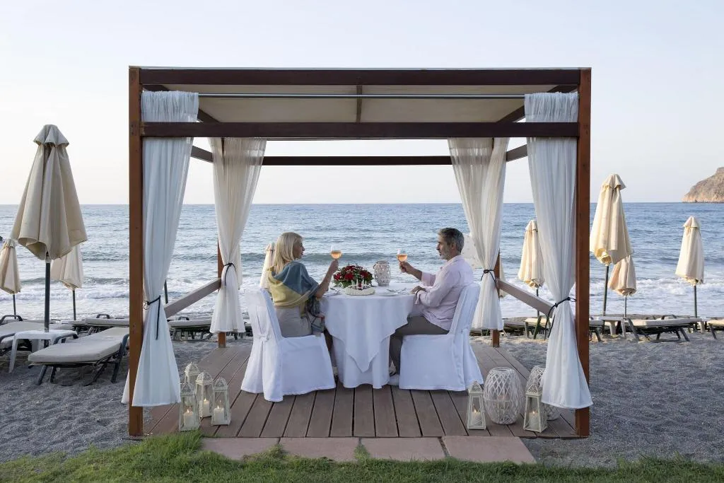 Restaurant, Thalassa Beach Resort, Crete