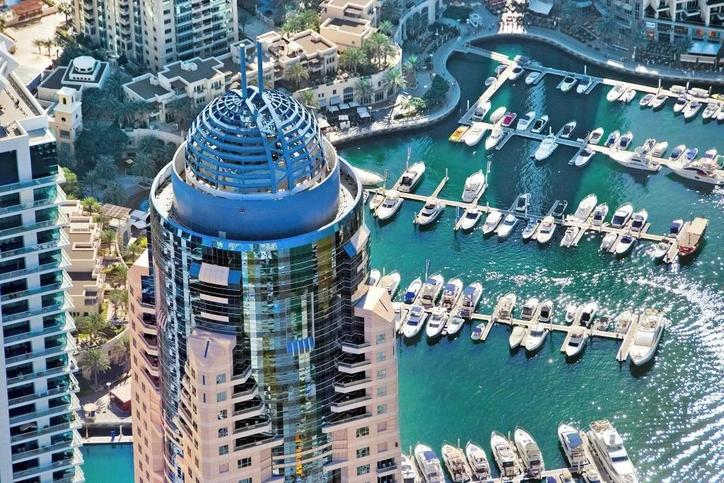General view, Dubai Marriott Harbour Hotel & Suites, Dubai