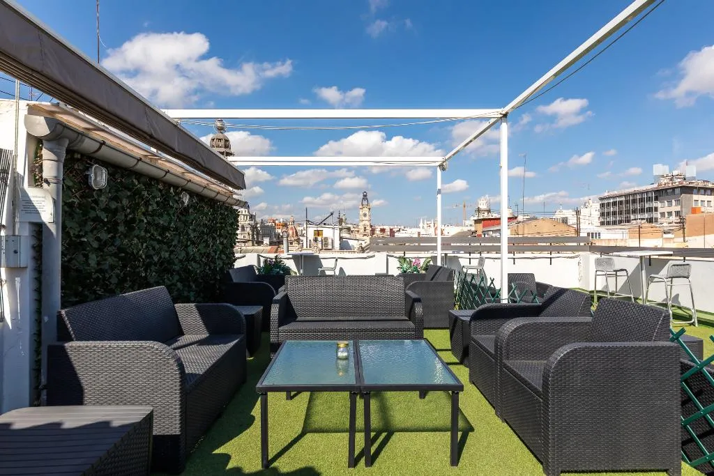 Terrace, Sweet Hotel Continental, Valencia