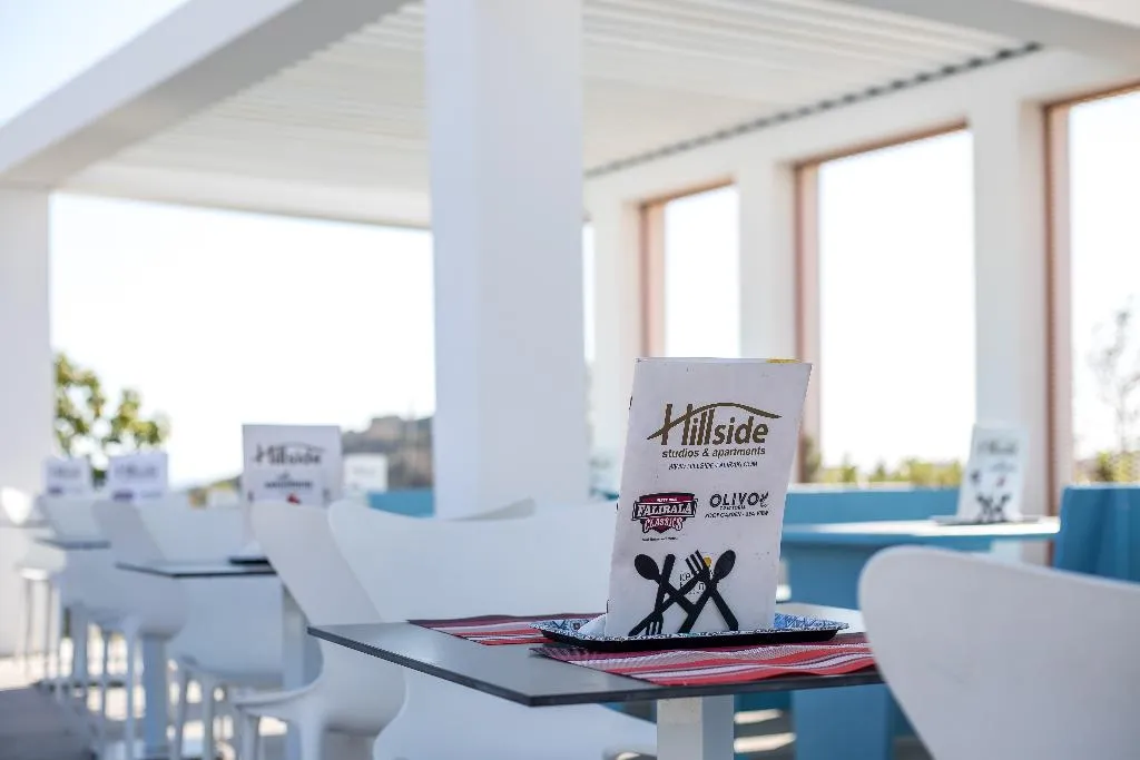 Restaurant, Hillside Studios & Apartments, Rhodes