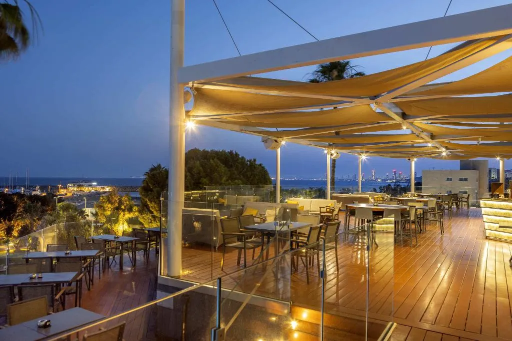 Terrace, St Raphael Resort, Cyprus