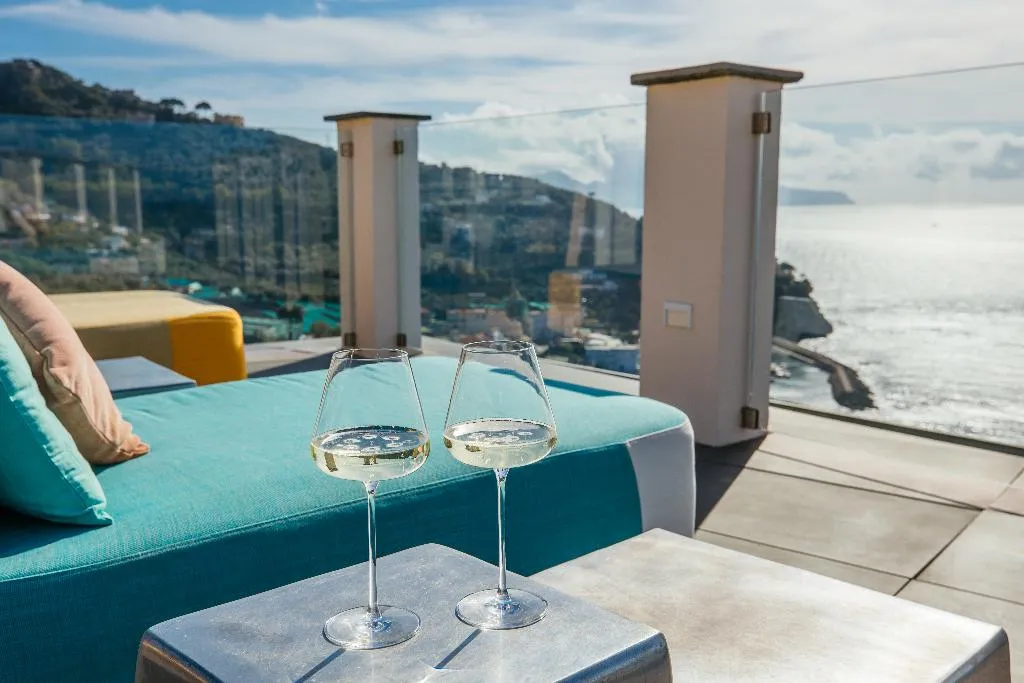 Bar, Villa Fiorella Art Hotel, Naples