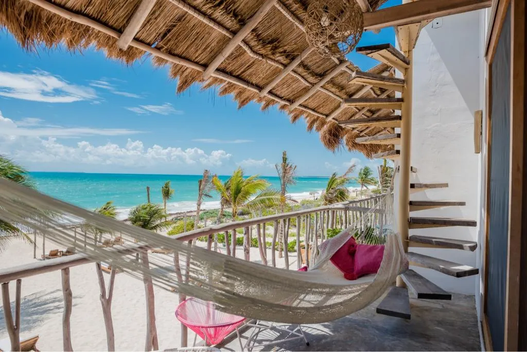 DOUBLE DELUXE OCEAN VIEW Room, Punta Blanca Beachfront Boutique Hotel, Cancun Area