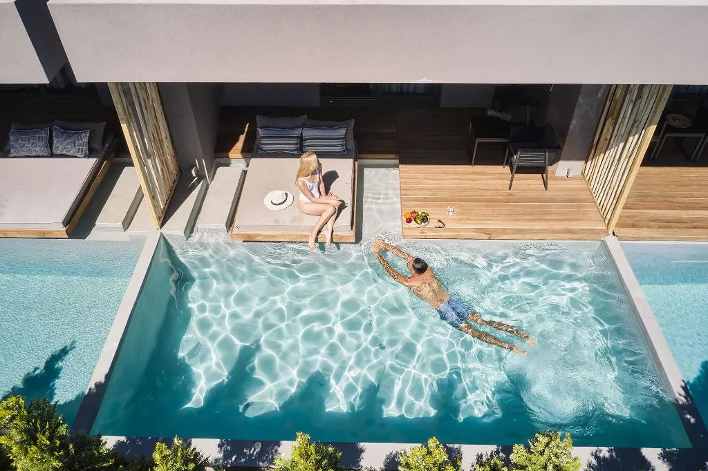 Double or Twin WITH PRIVATE POOL Room, Nema Design Hotel, Crete