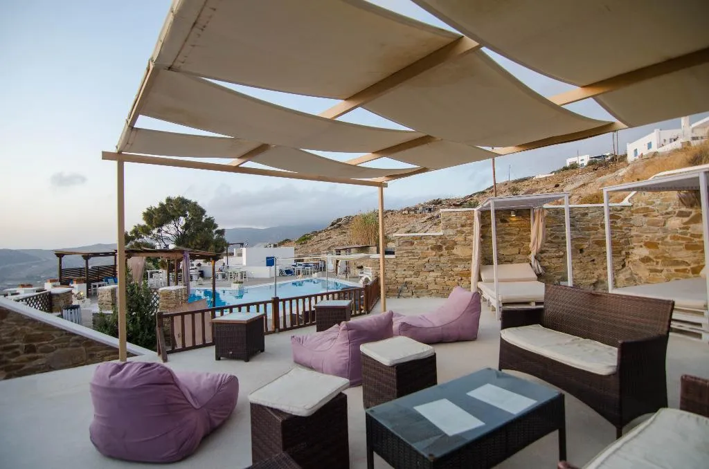 Terrace, Skala, Santorini