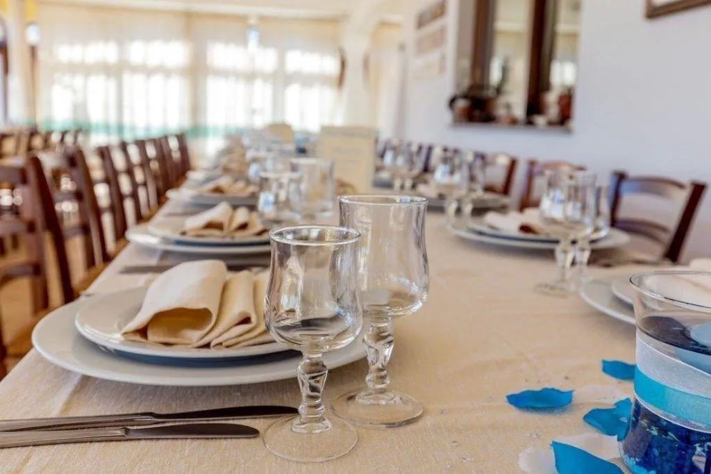 Restaurant, Hotel Biderrosa, Olbia