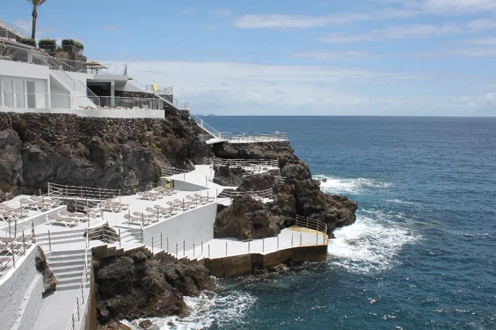 Beach, Hotel Roca Mar, Madeira
