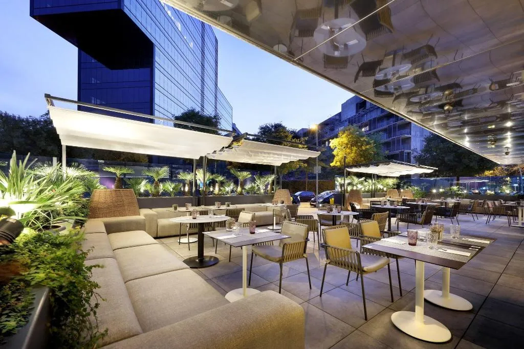 Terrace, The Level at Melia Barcelona Sky, Barcelona