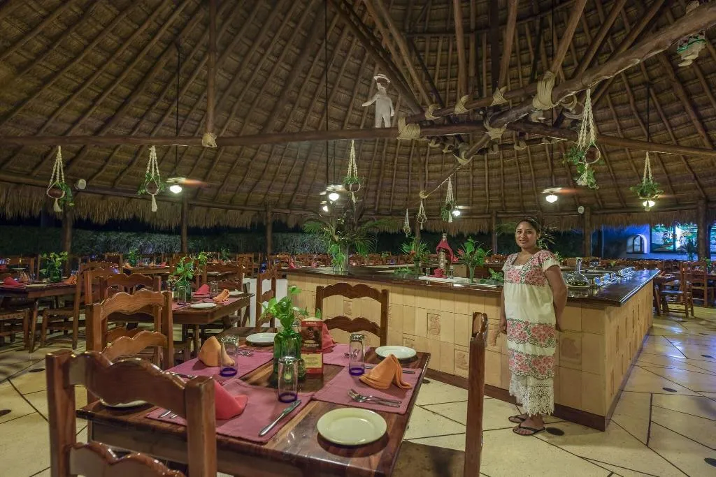 Restaurant, The Lodge at Uxmal, Cancun Area