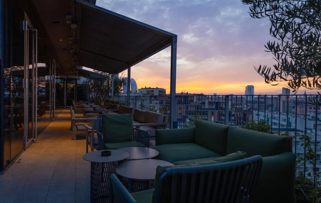 Terrace, Hotel Viu Milan, Milan