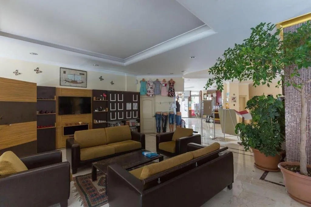 Lobby, Erkaptan Apart Hotel, Antalya