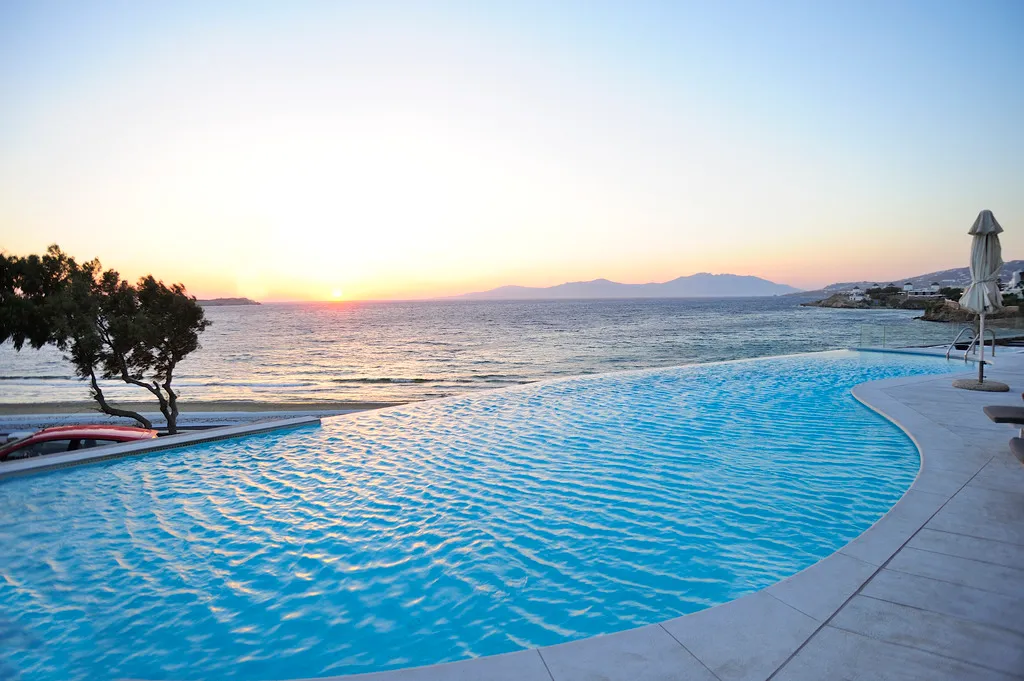 Pool, Mykonos Beach, Mykonos