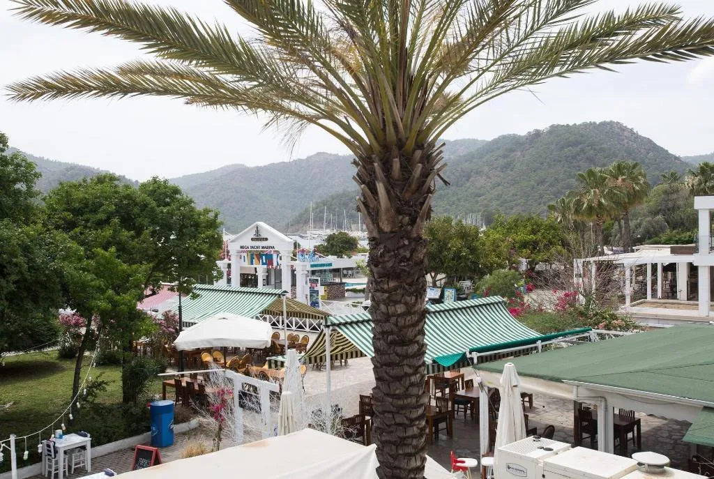 Terrace, Dedeminn Marina Hotel, Dalaman