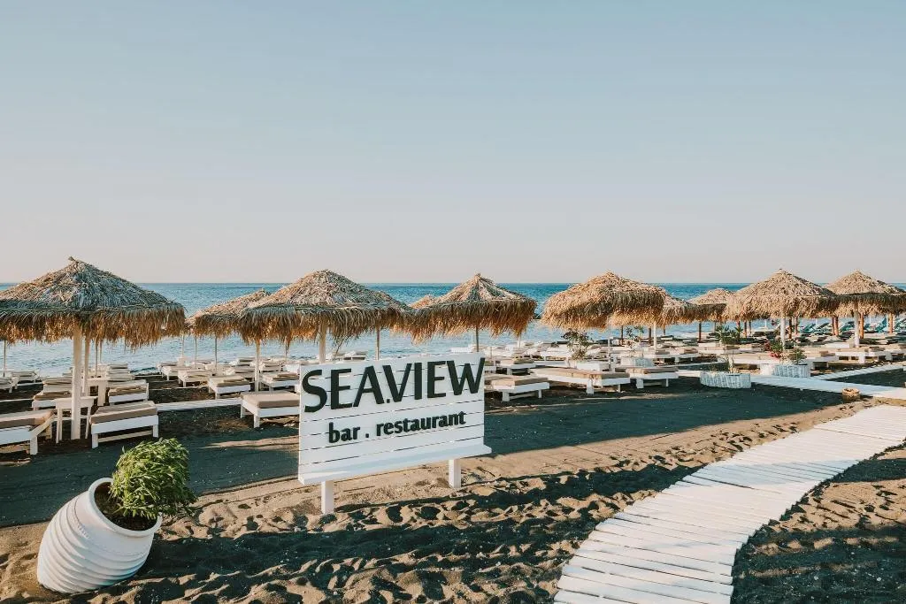 Beach, Sea View Beach Hotel, Santorini