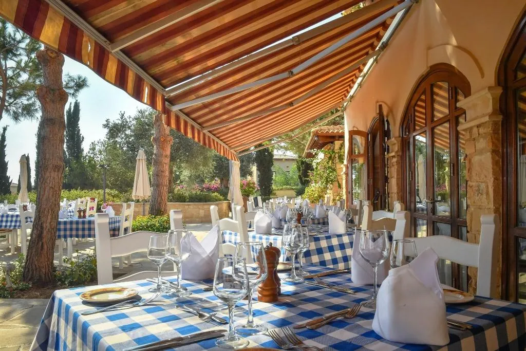 Restaurant, Aphrodite Hills Rentals – Junior Villas, Cyprus