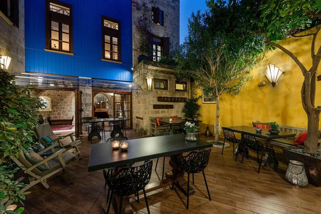 Terrace, Kokkini Porta Rossa, Rhodes