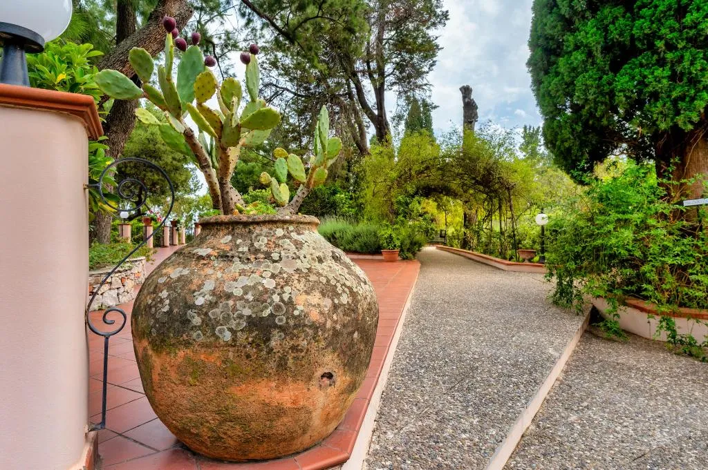 Terrace, Excelsior Palace, Taormina