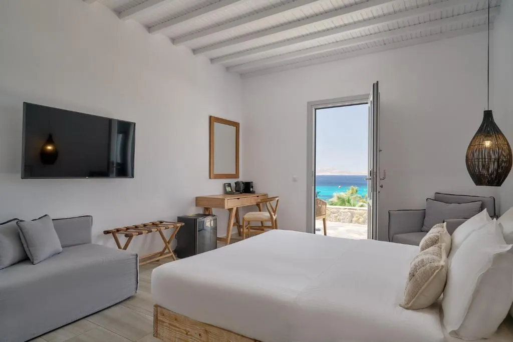 DOUBLE SUPERIOR SEA VIEW Room, Hippie Chic Mykonos, Mykonos