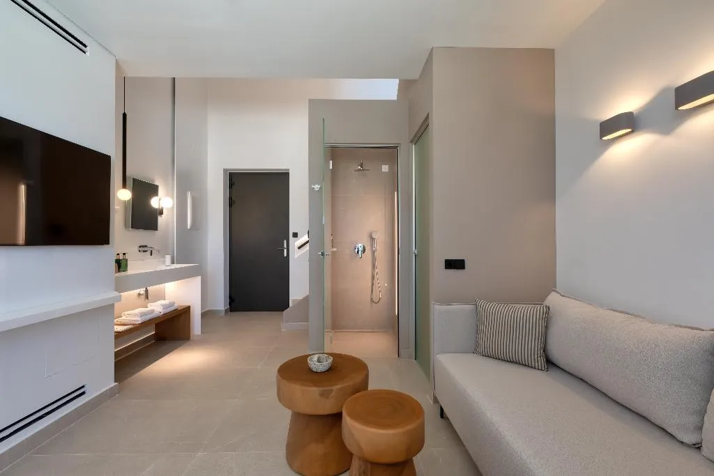 SUITE DELUXE SIDE SEA VIEW Room, Dore Boutique Hotel, Crete