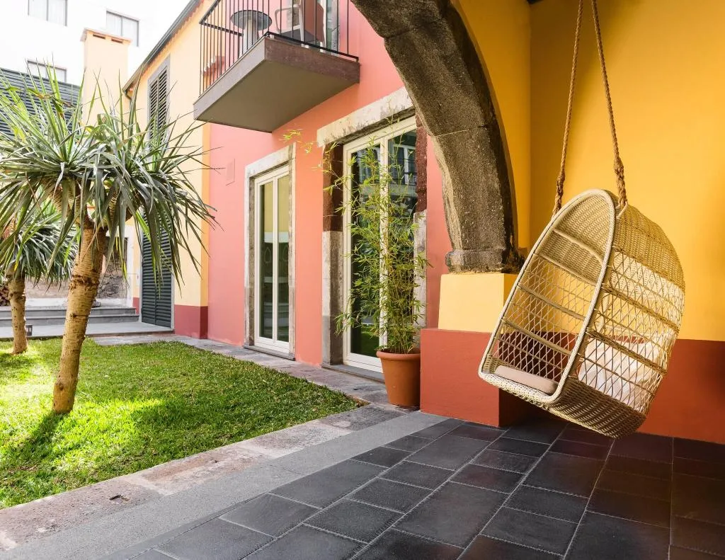 Terrace, Castanheiro Boutique Hotel, Madeira
