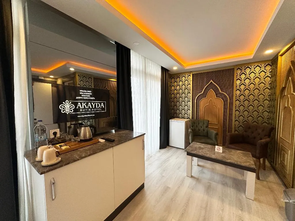 DOUBLE ONE BEDROOM WITH AIR CONDITIONING Room, Akayda Butik Hotel, Antalya