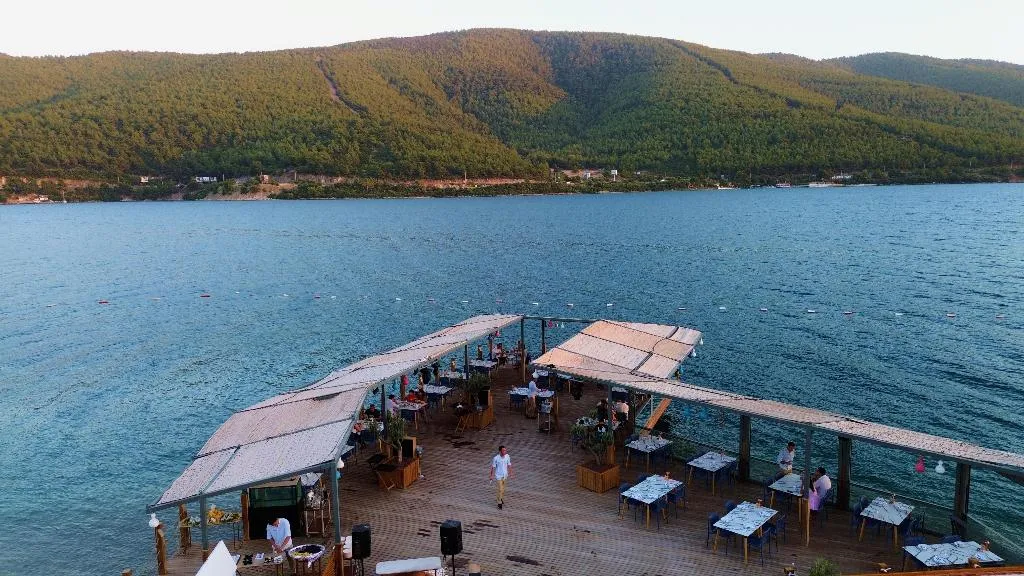 Restaurant, La Blanche Island, Bodrum