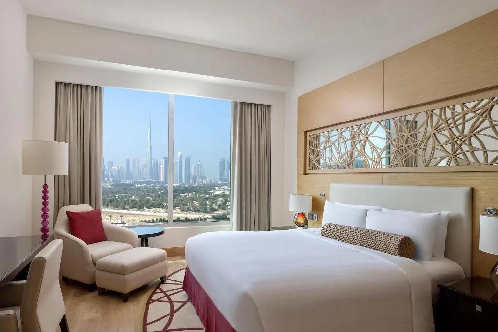 Room, Marriott Executive Apartments Al Jaddaf, Dubai, Dubai