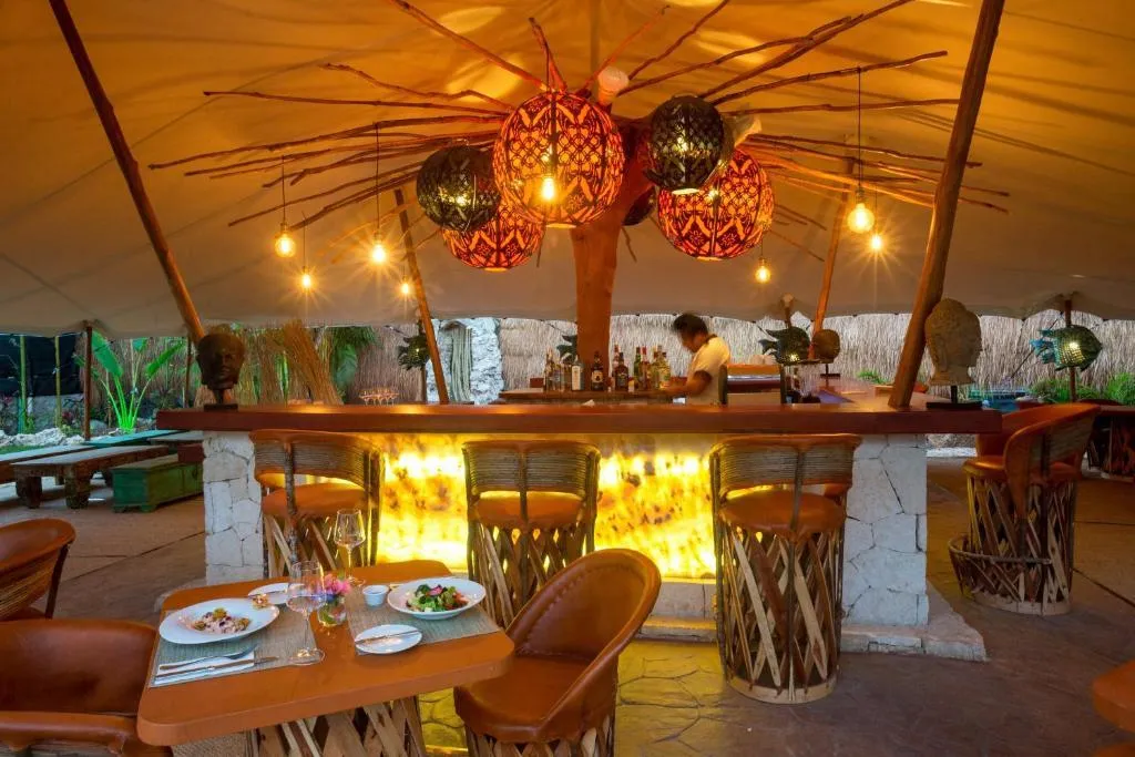 Restaurant, Serenity Authentic Glamping Tulum, Cancun Area