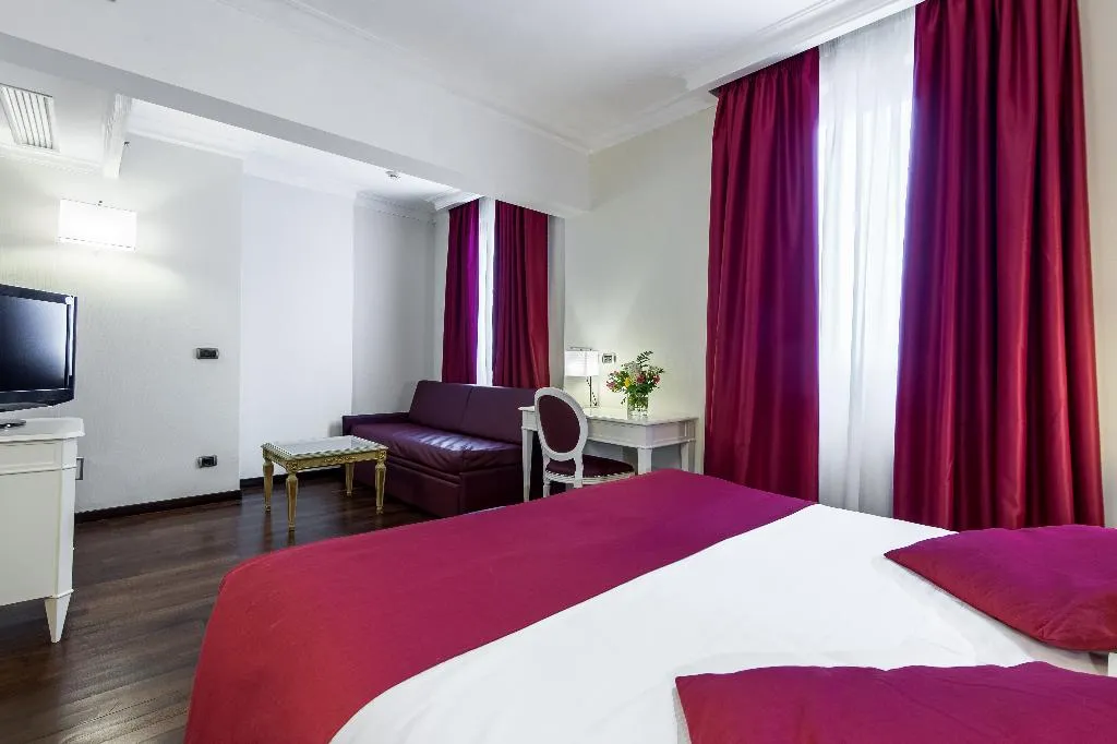 FAMILY ROOM STANDARD Room, Trilussa Palace Congress & Spa, Rome
