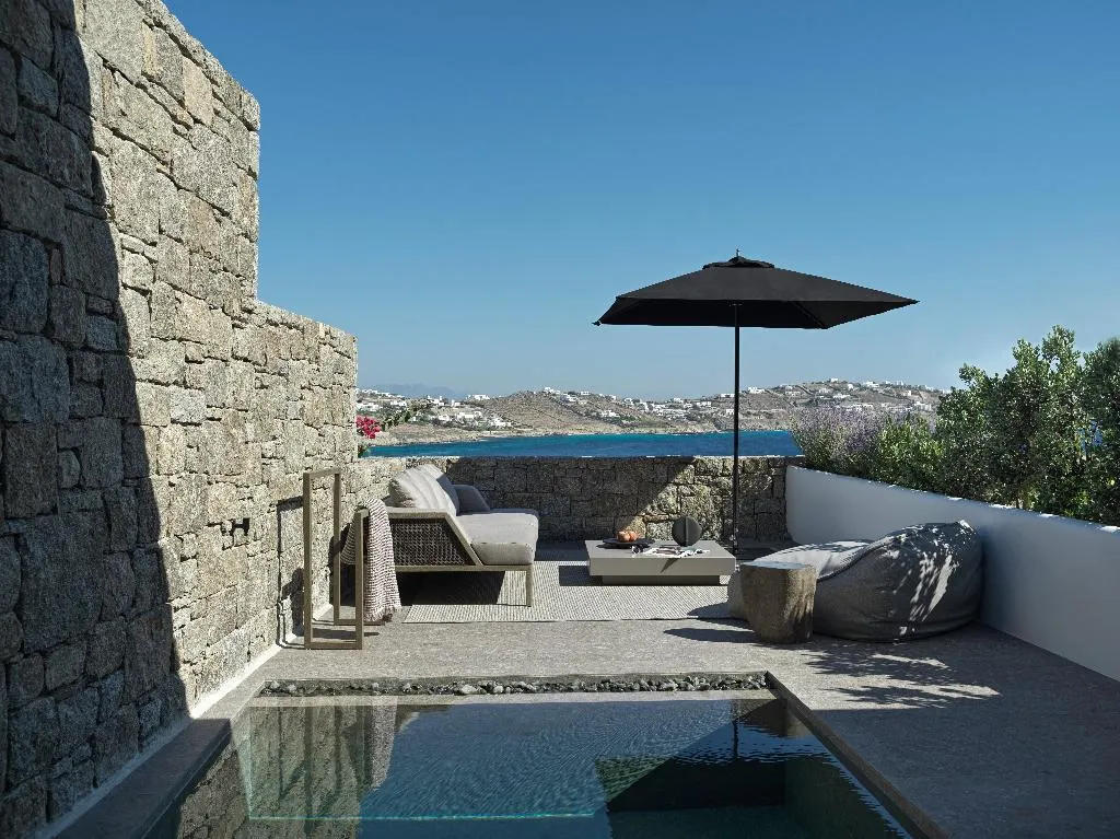 SUITE DELUXE WITH PRIVATE POOL Room, Noima Boutique Hotel Mykonos, Mykonos