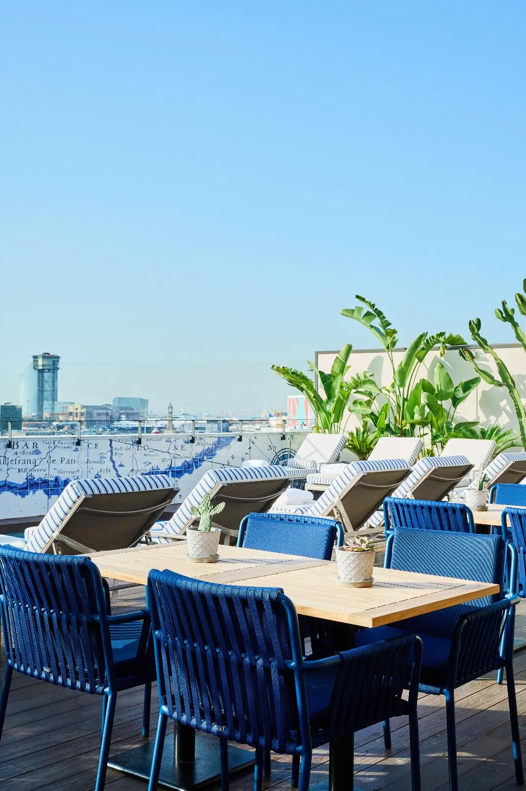 Terrace, H10 Port Vell, Barcelona